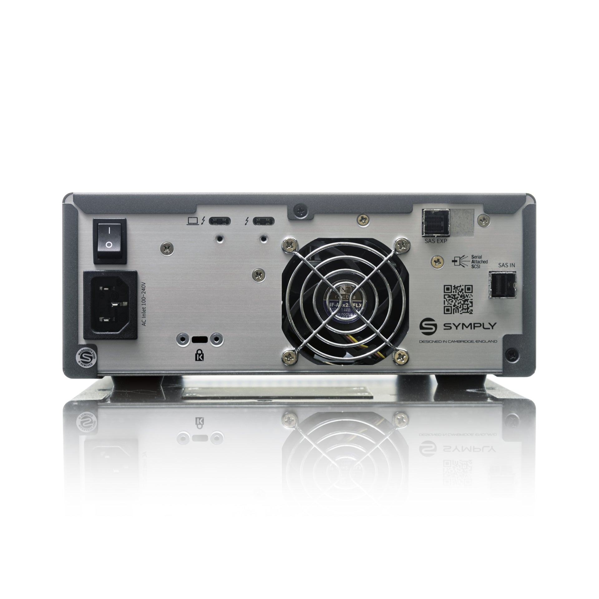 SymplyDIT LTO Desktop LTO-7 Thunderbolt 3 & SAS HH inc DC&CC & 2m Active cable 3Yr