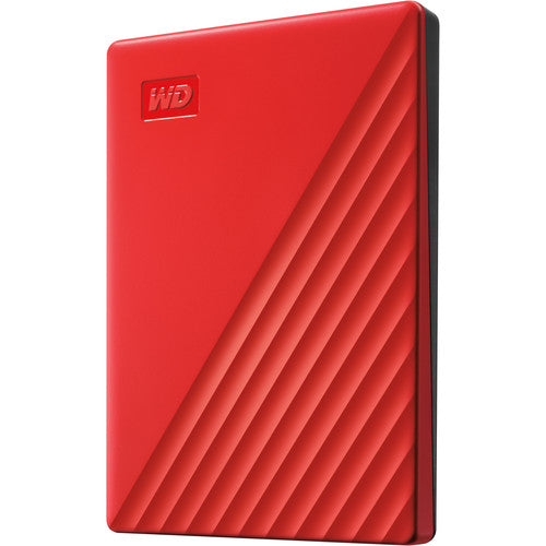 WD MY PASSPORT 2TB RED WORLDWIDE Hard Drive USB 3.2 Gen 1
