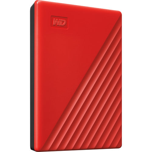 WD MY PASSPORT 2TB RED WORLDWIDE Hard Drive USB 3.2 Gen 1