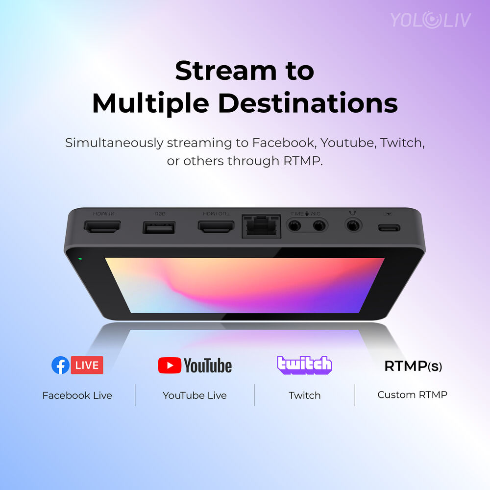 YoloLiv YoloBox Mini Pocket Multi-Camera Streaming Encoder