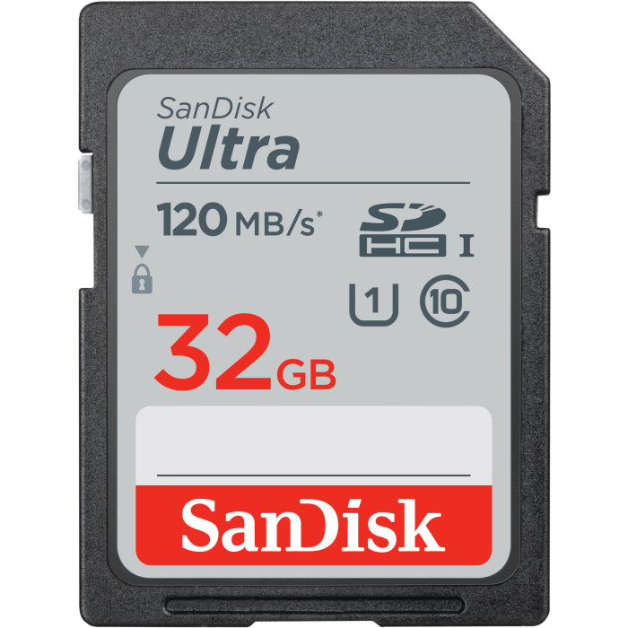 SanDisk Ultra 32GB SDHC Memory Card (120MB/s)