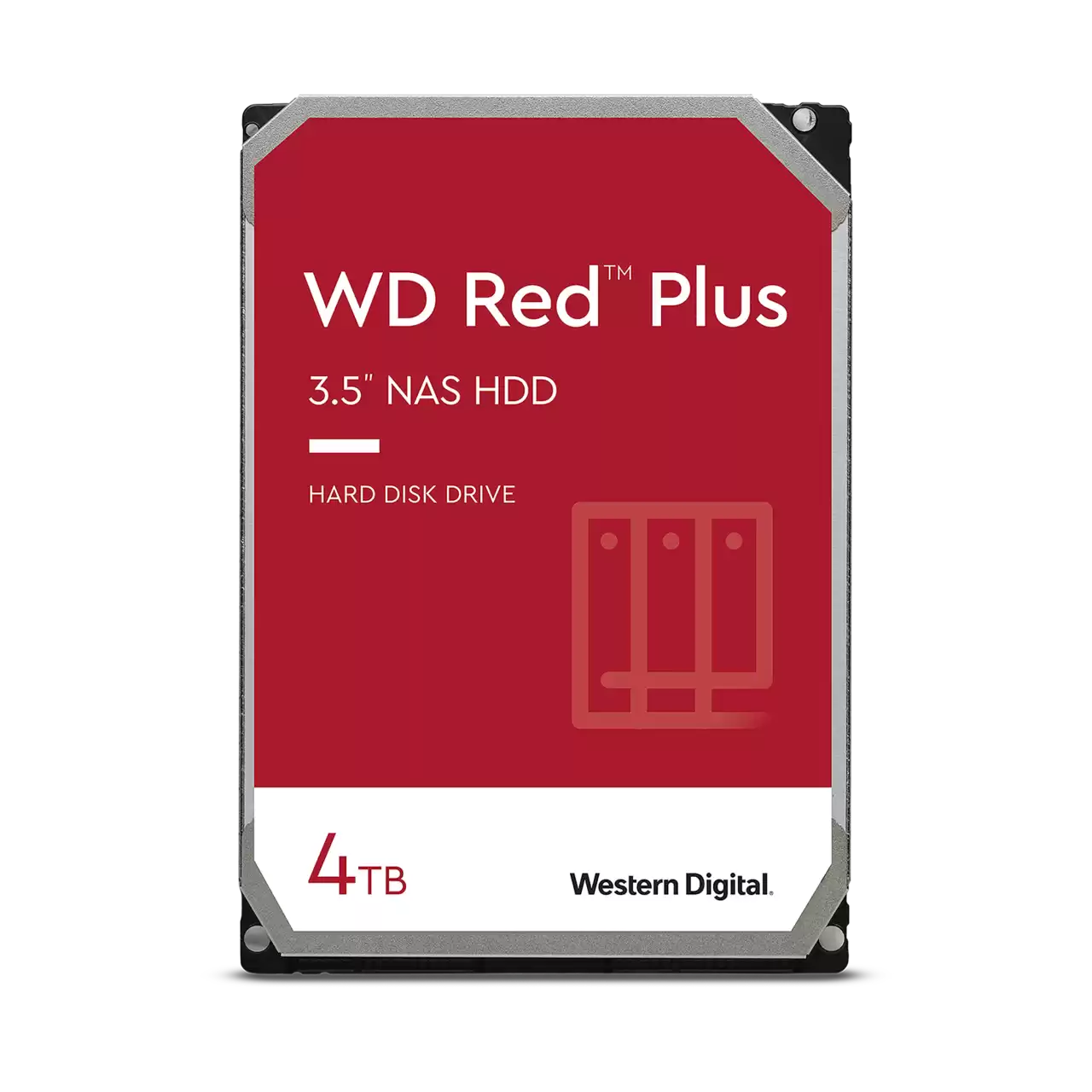 WD Red WD40EFPX  Plus CMR 4TB SATA 3.5 128 MB Cache Hard Drive