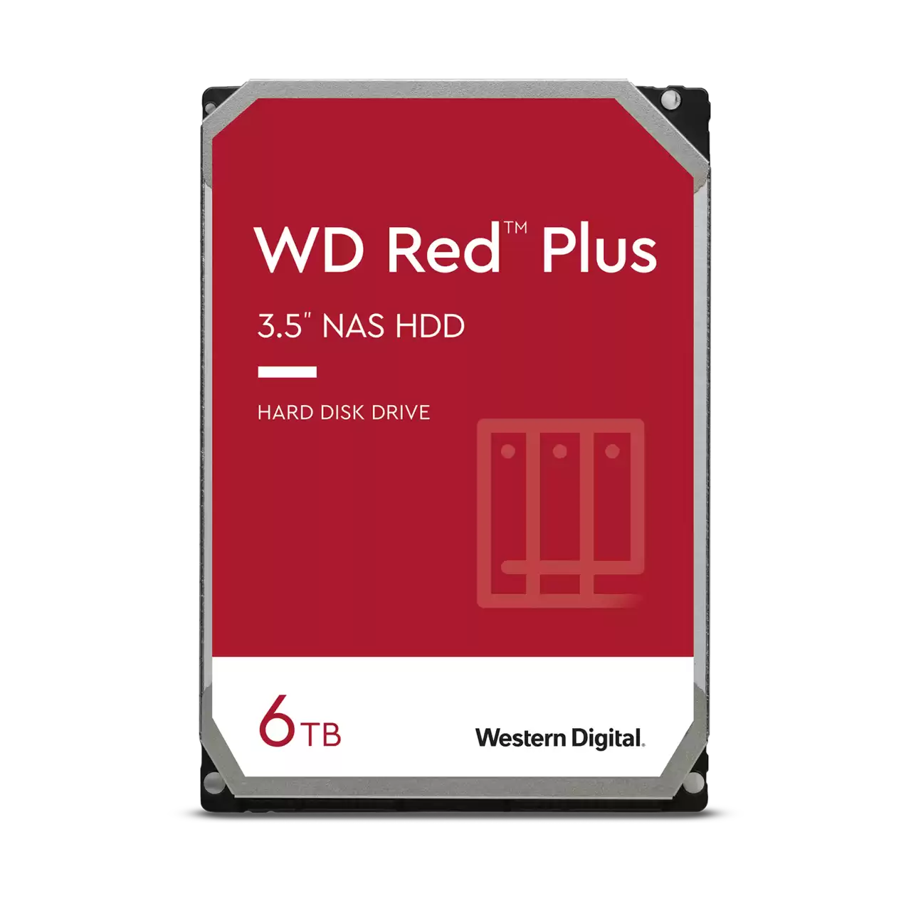 WD Red WD60EFPX Plus CMR 6TB SATA 3.5 128 MB Cache Hard Drive