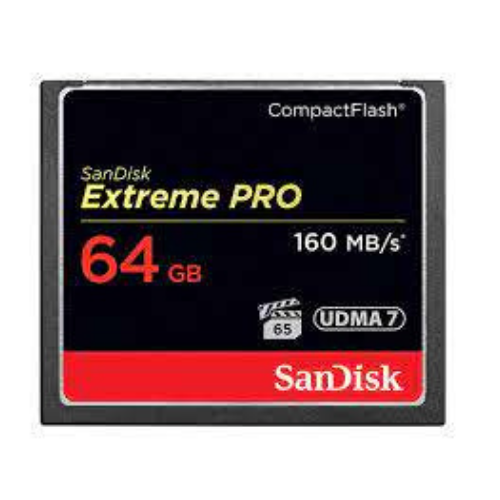 Sandisk Extreme Pro CF 64GB. 160MB/s. 1067X